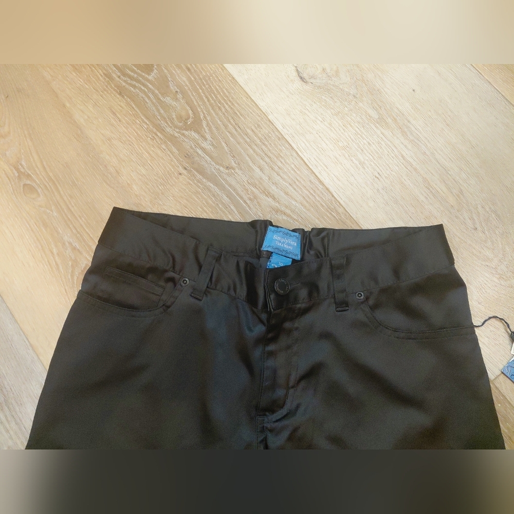 Simply Vera Vera Wang Women's Black Boot Cut Jeans Sz 10 - Picture 4 of 11